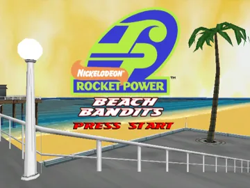 Nickelodeon Rocket Power - Beach Bandits screen shot title
